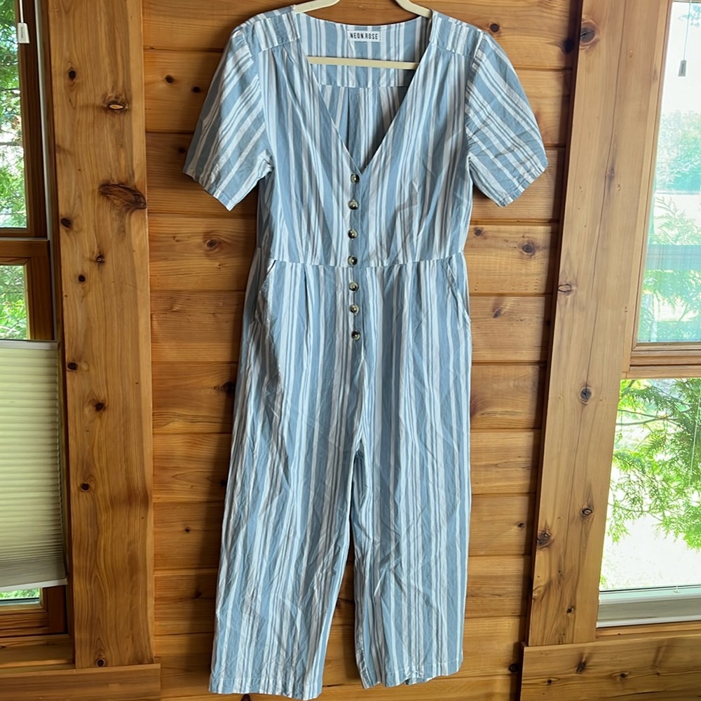 Neon Rose Jumpsuit